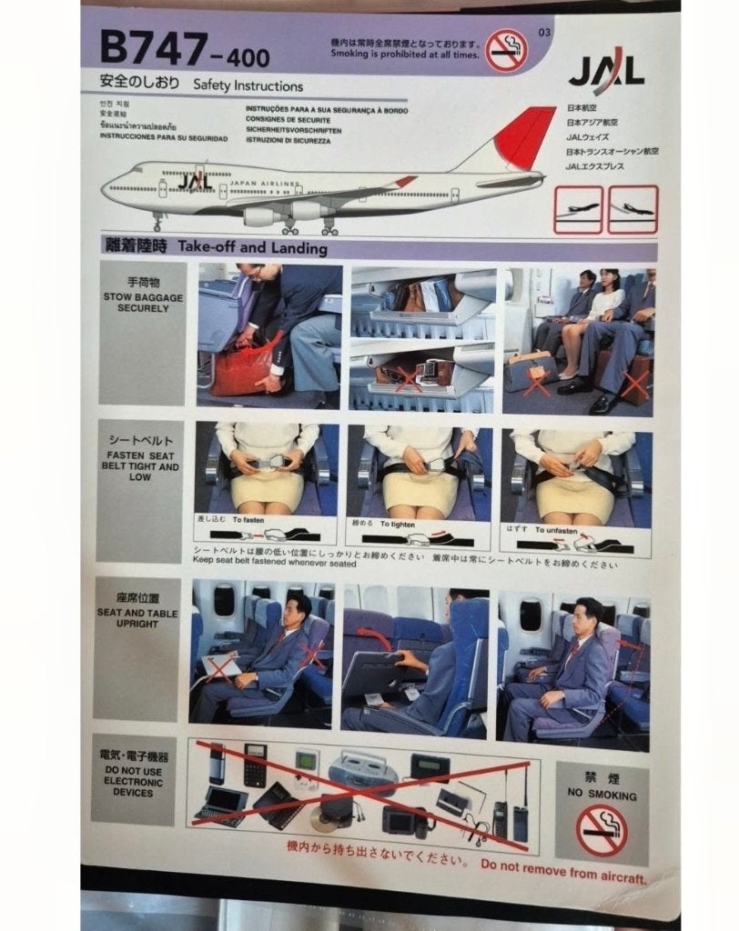 Collectie Vliegtuig Veiligheidskaarten - Diverse Airlines, Ophalen of Verzenden, Gebruikt, Kaart, Foto of Prent