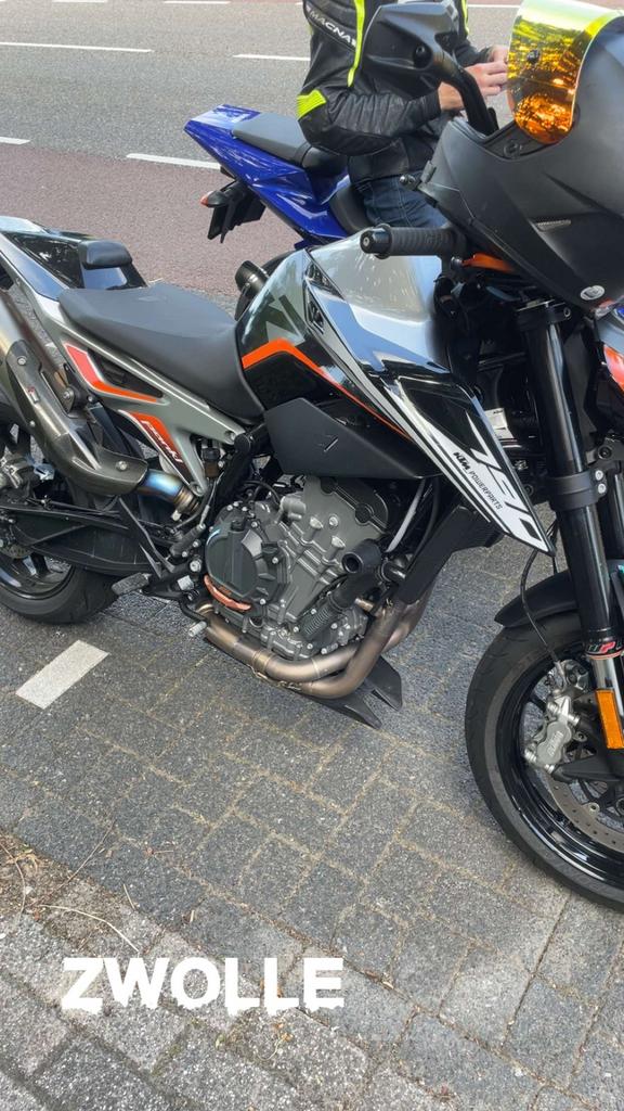 Ktm duke 790, Motoren, 2 cilinders, 790 cc, Motorrijbewijs A, Handvatverwarming