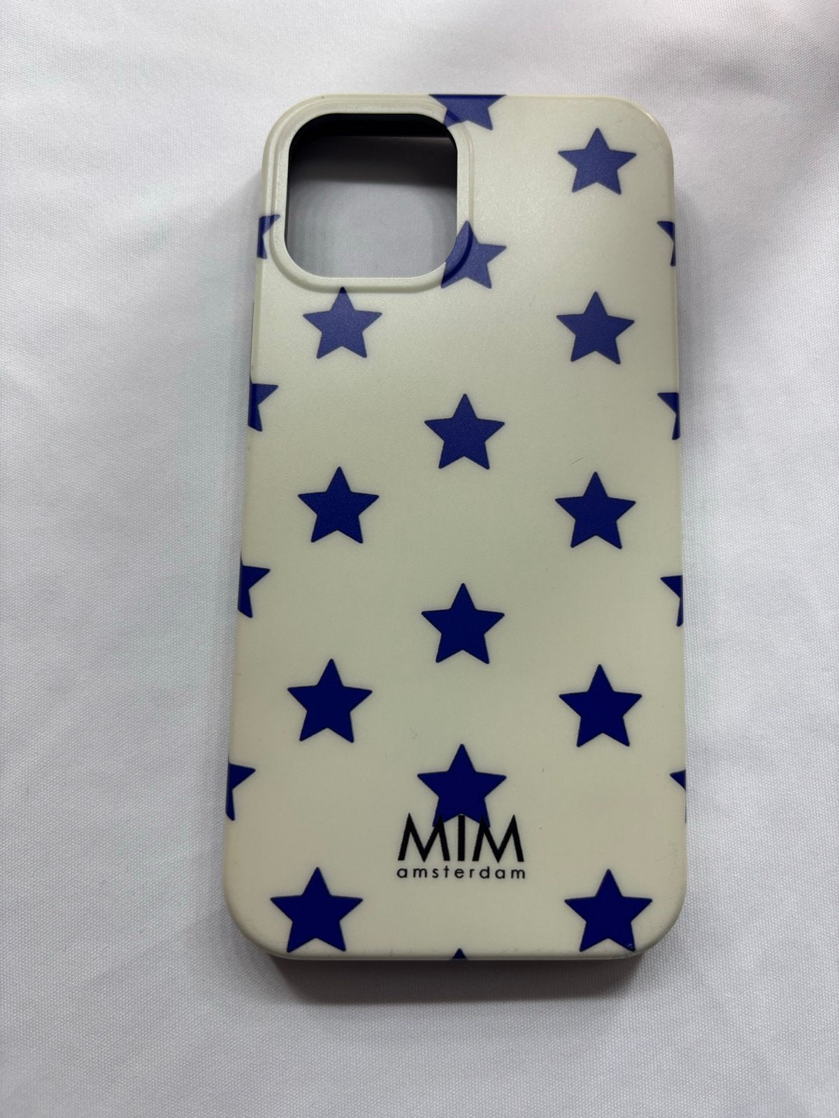 MIM Amsterdam Hoesje voor iPhone 12 Pro - Sterrenpatroon, Telecommunicatie, Kunststof, Gebruikt, Overige merken, Hoesje of Tasje