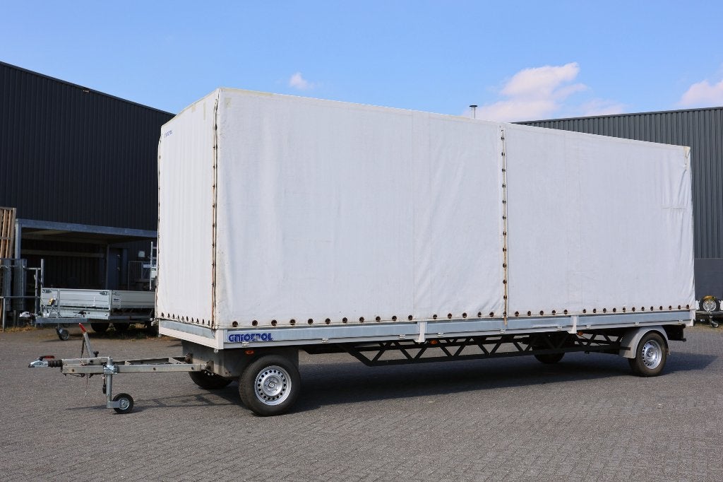 Schamelwagen 740x230x250 cm met huif, Auto diversen, Ophalen, Gebruikt