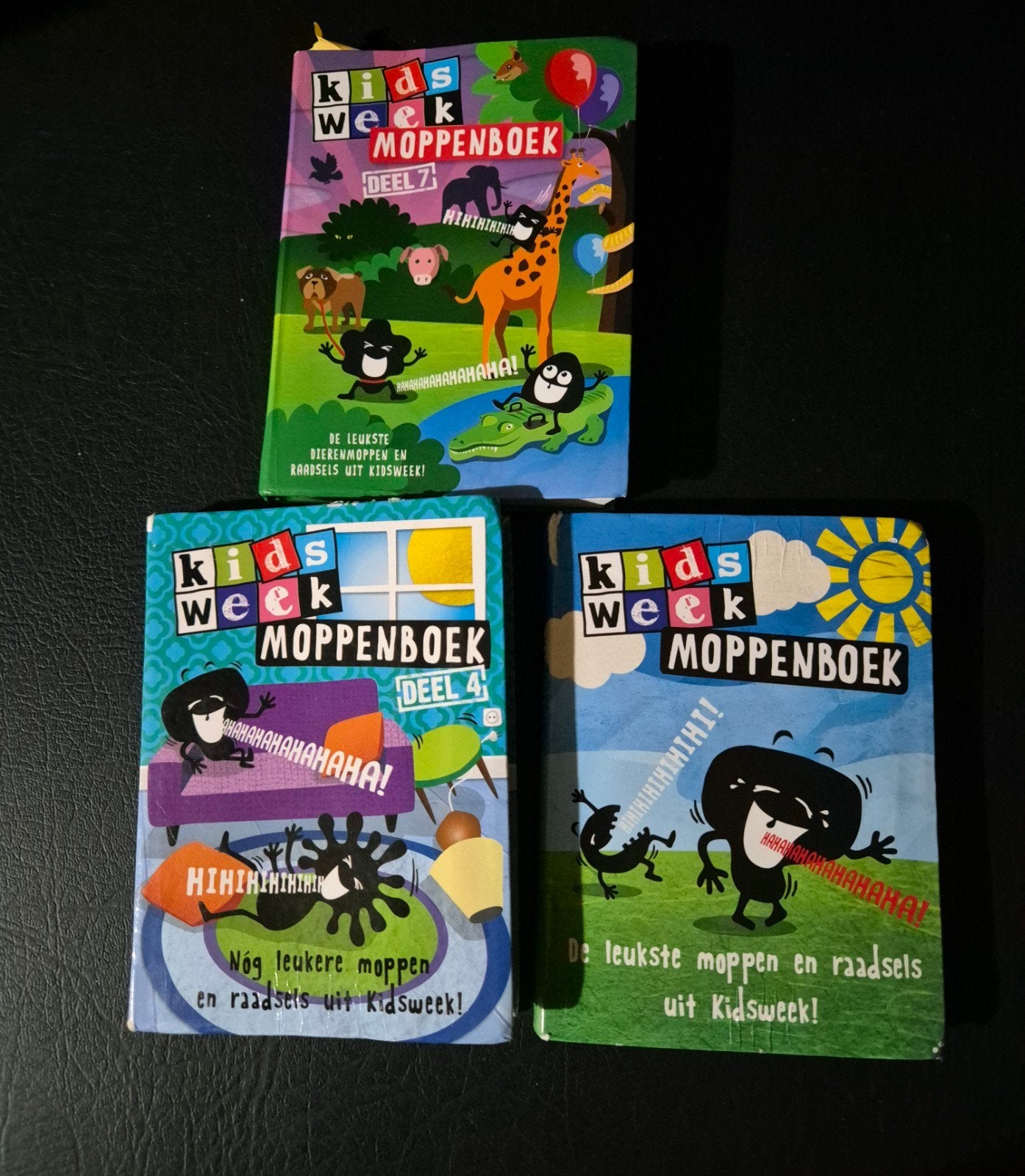 Kids Week Moppenboek - Deel 4 en Deel 7, Ophalen of Verzenden, Gelezen, Kidsweek Redactie, Non-fictie