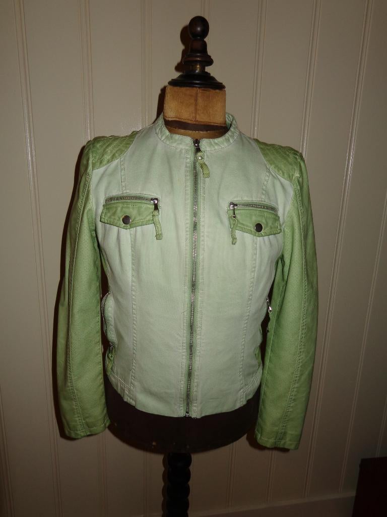 Dames zomer jas MY Style maat 40 groen Z.G.A.N., Kleding | Dames, Maat 46/48 (XL) of groter, Ophalen of Verzenden, Zo goed als nieuw