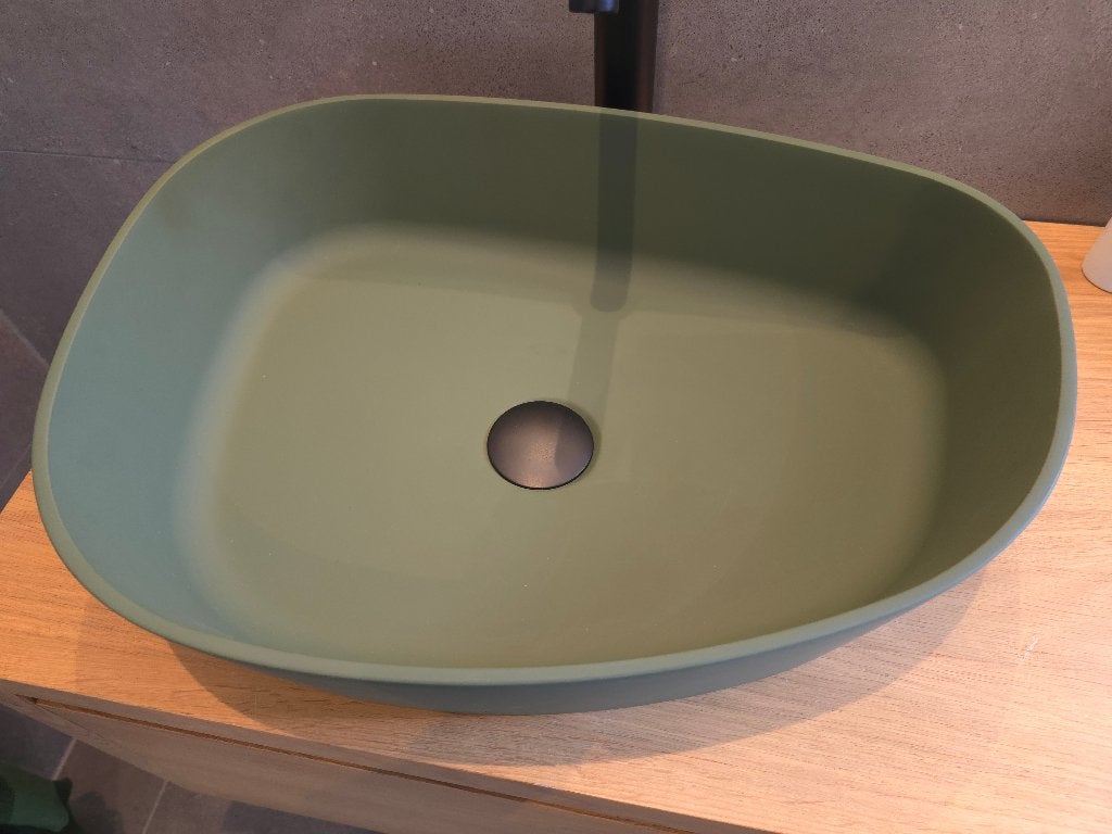 NIEUW Badmeubelset massief eiken 180x45x37cm, Huis en Inrichting, Ophalen, Overige typen, Nieuw, Minder dan 100 cm
