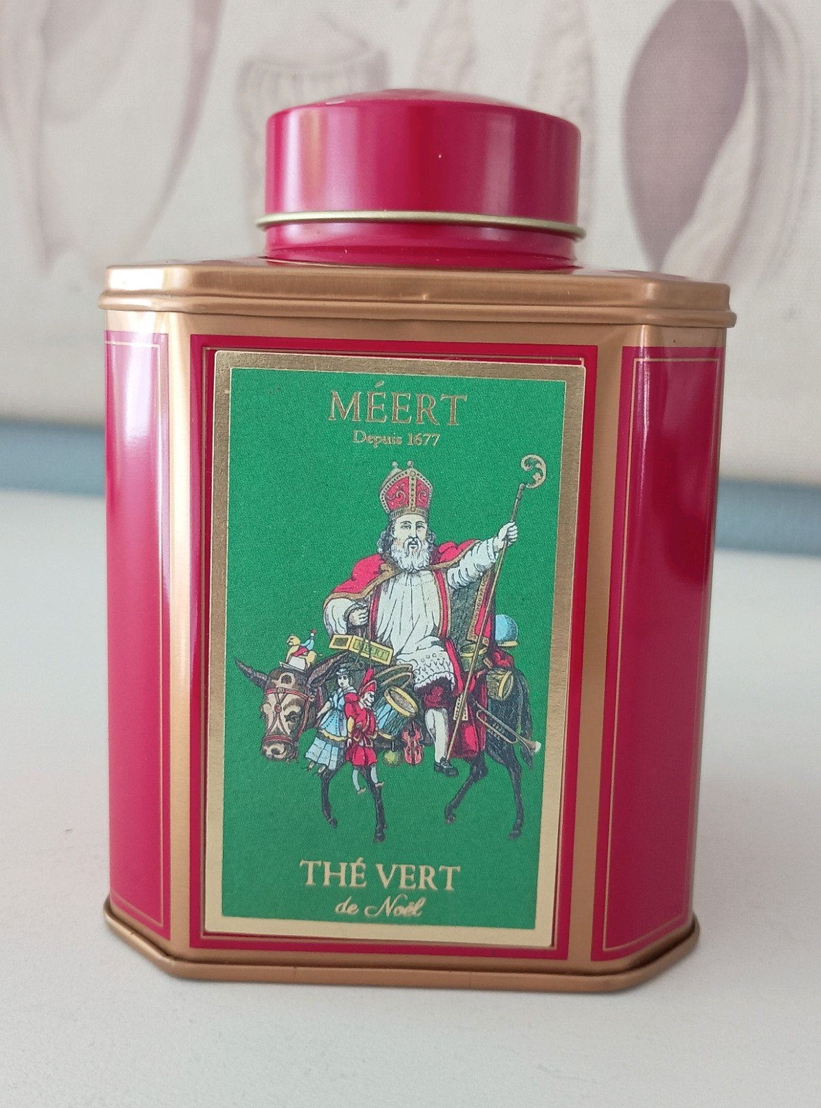 Sinterklaas blikje, Ophalen, Zo goed als nieuw