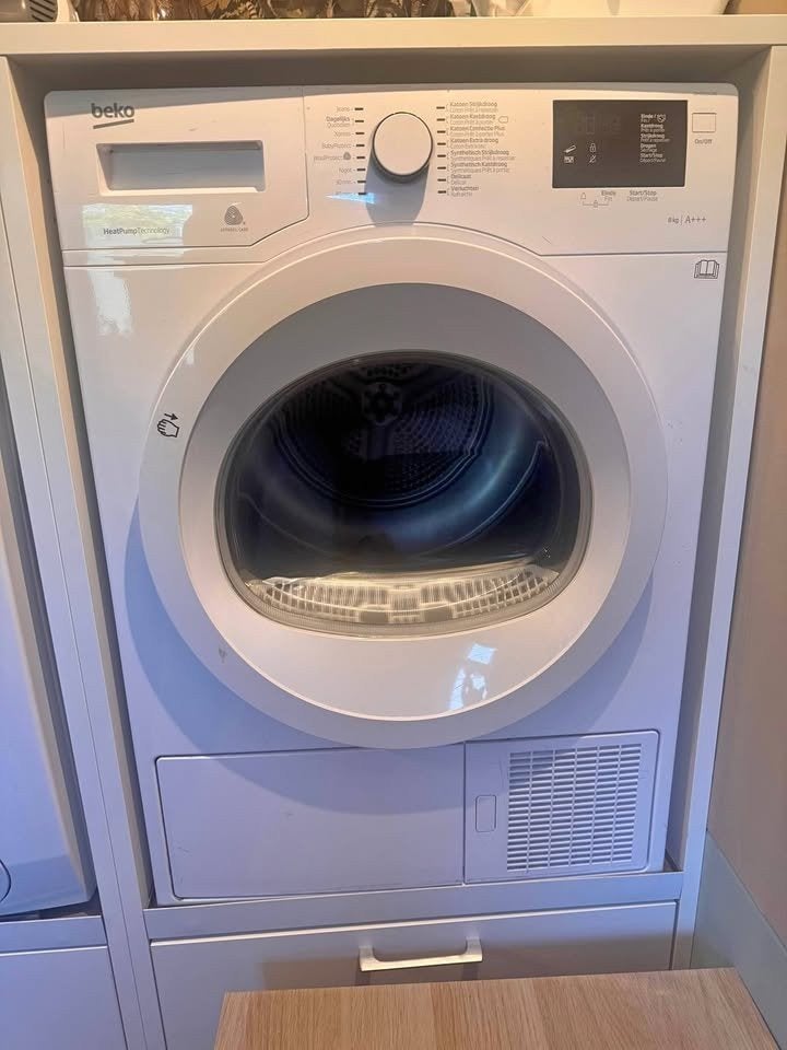 Zgan Topwerkende warmtepomp droger Beko 8 kilo A+++, Ophalen, Overige typen, 8 tot 10 kg, Zo goed als nieuw