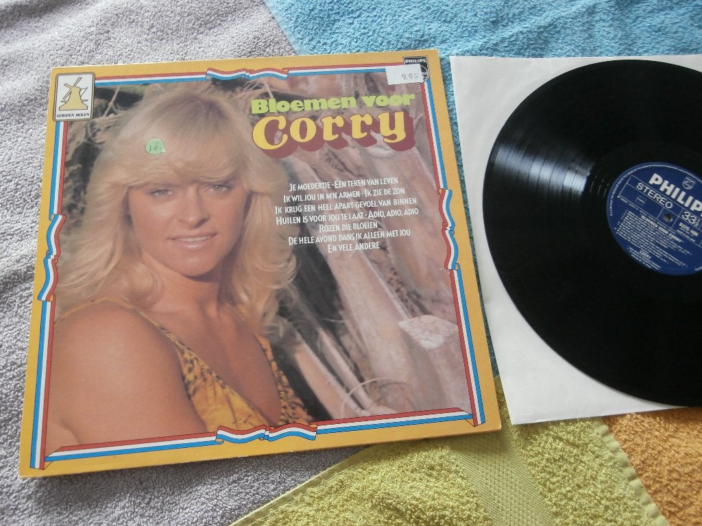 LP - Corry Konings - Bloemen Voor Corry., Ophalen of Verzenden, Zo goed als nieuw, 12 inch, Pop