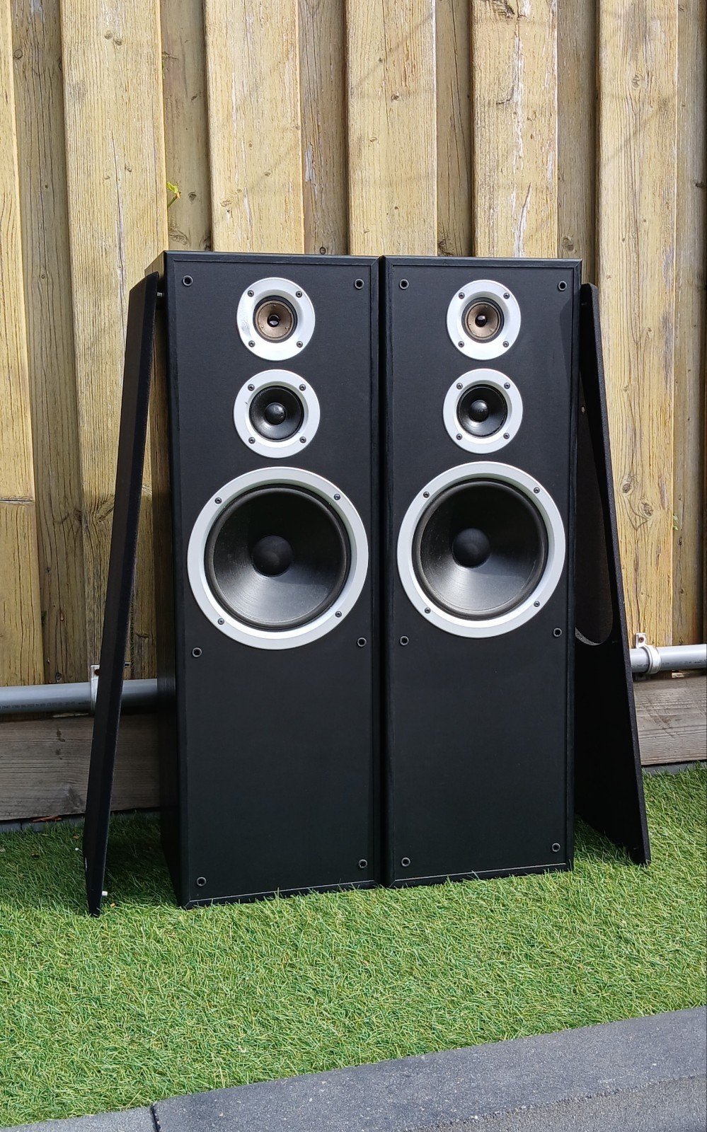 Jamo Studio 180 Vloerstaande Luidsprekers - Goede Staat, Audio, Tv en Foto, Vloerstaande luidspreker, Jamo, Ophalen, 150 watt of meer