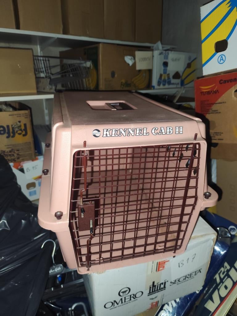 Kennel cab 2 bench transportbox goede staat, Ophalen