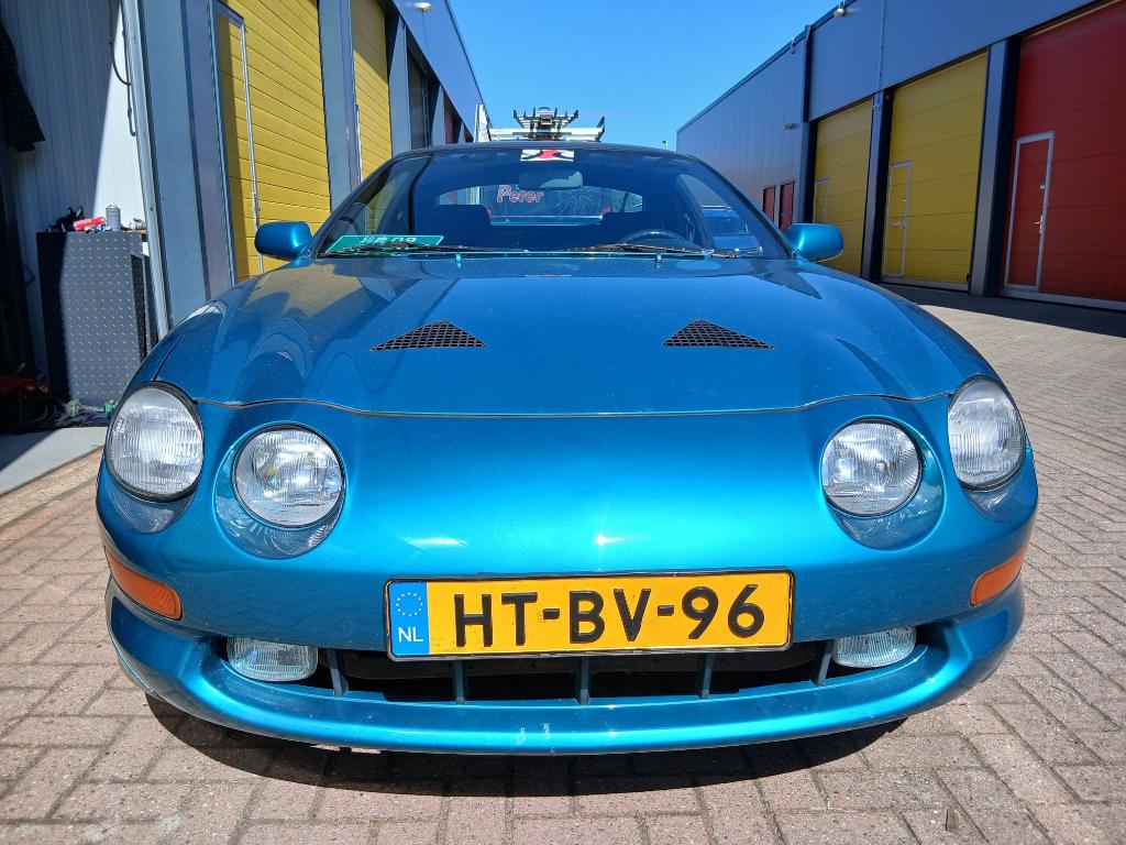Toyota Celica 1.8 STI LB 1994 Groen (lees tekst eerst), Voorwielaandrijving, Stof, Zwart, 4 cilinders