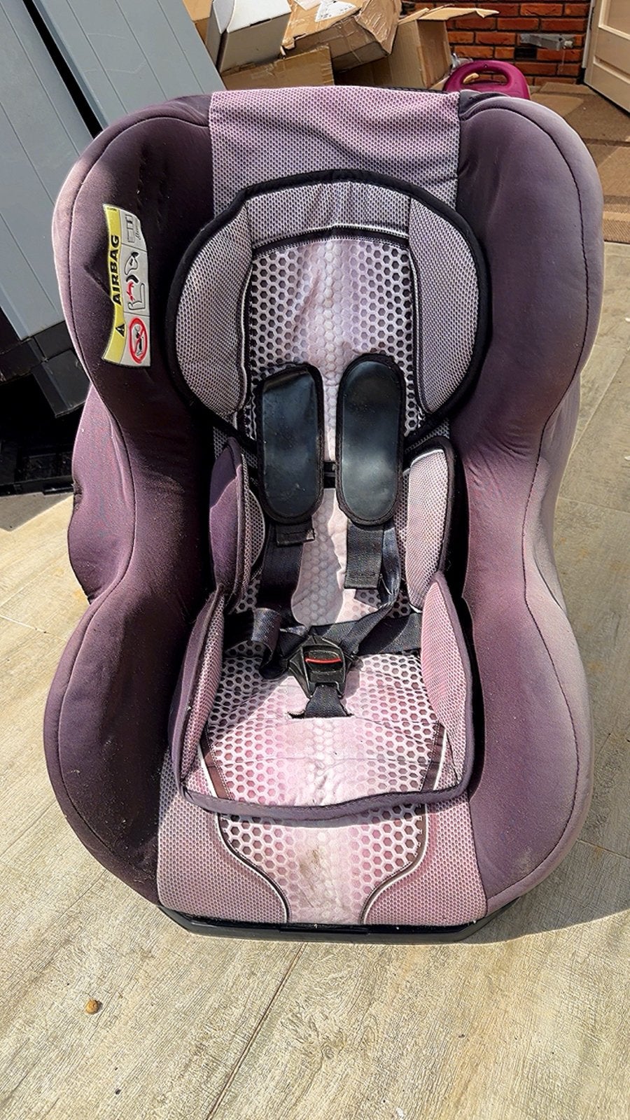 Gebruikt kinderzitje 0-18 kg, Overige merken, 0 t/m 18 kg, Gebruikt, Autogordel