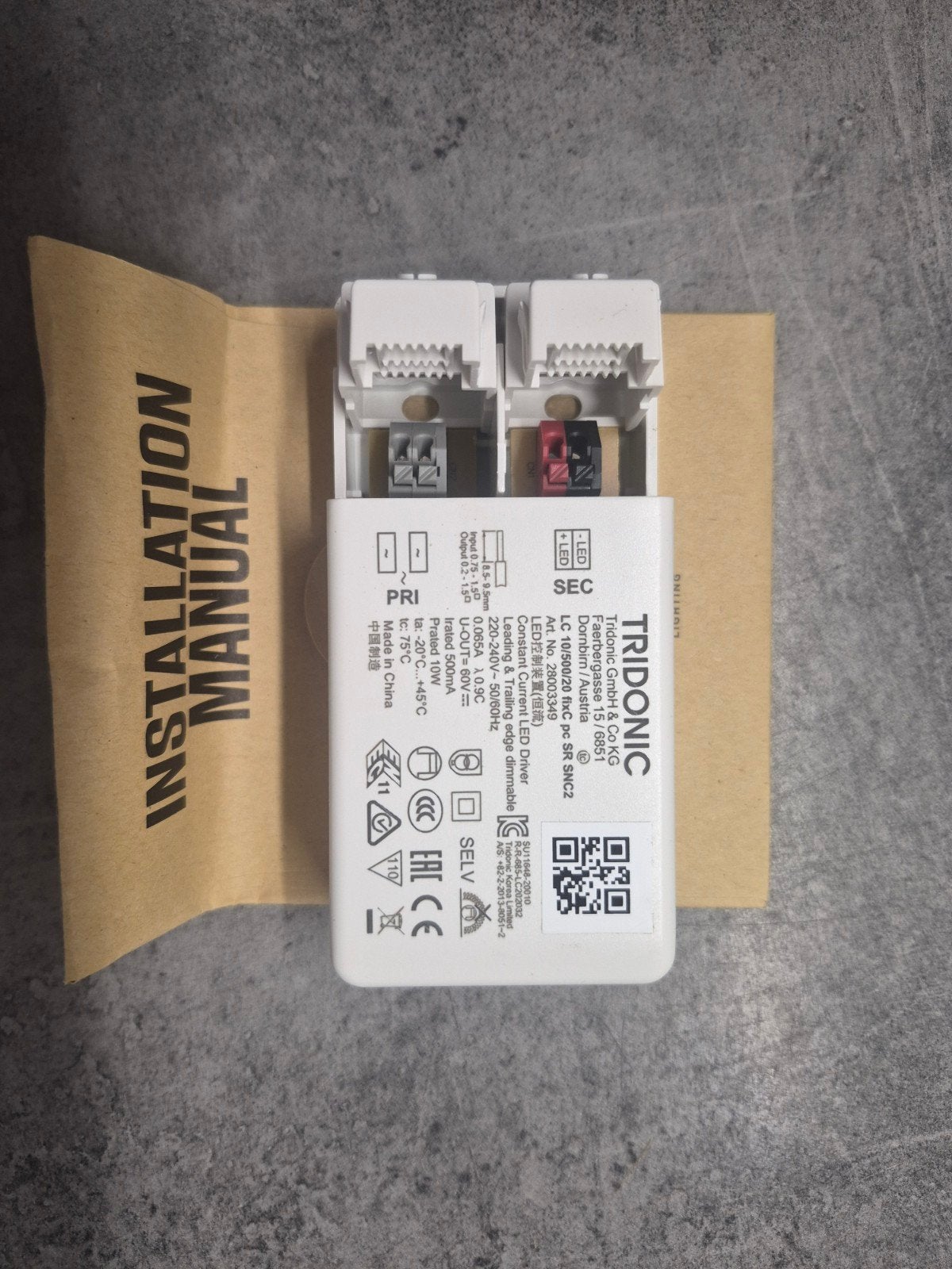 5x Wever & Ducré LED Driver 90224402 – 500mA 10W – nieuw, Dimbaar, Ophalen of Verzenden, Nieuw, Overige merken