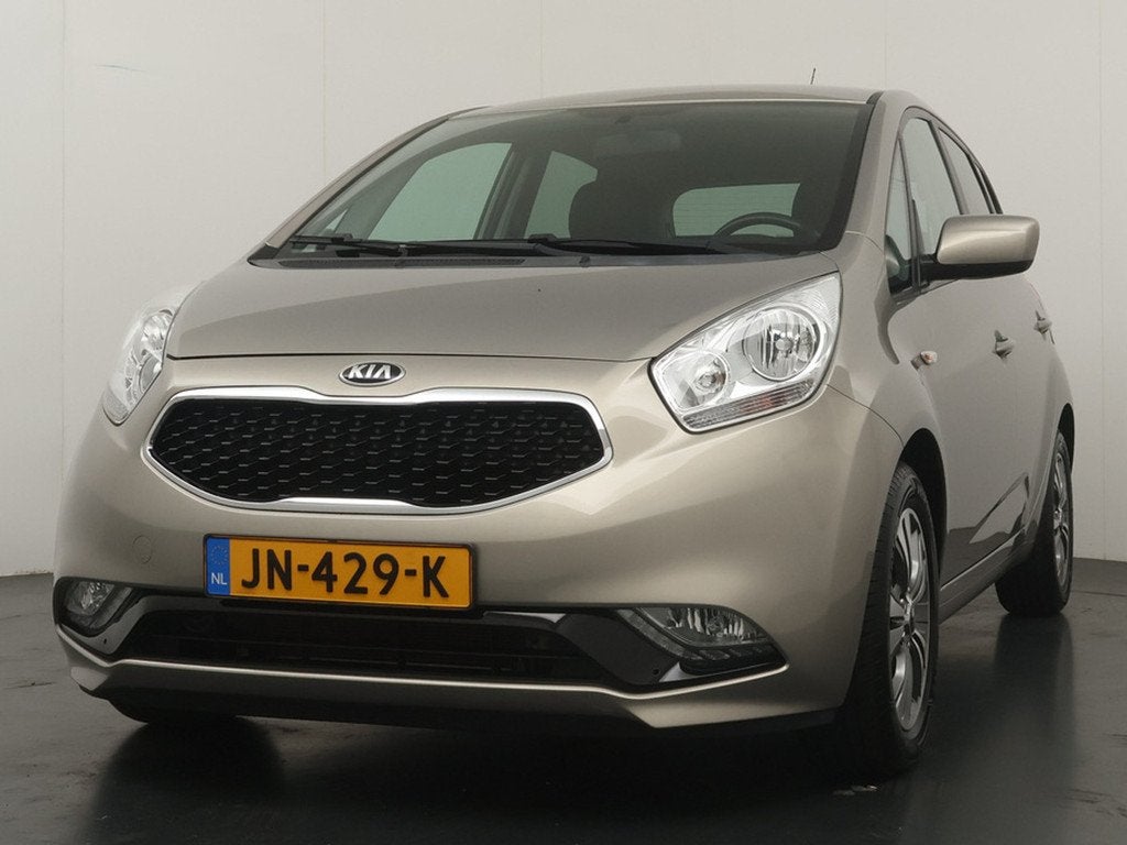 Kia Venga 1.4 CVVT DynamicPLusLine - Achteruitrijcamera- Cru, Auto's, Kia, Voorwielaandrijving, Parkeersensor, Stof, Gebruikt