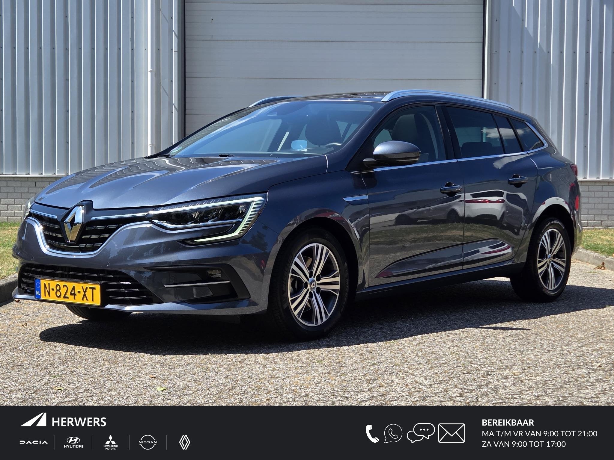 Renault Mégane Estate 1.3 TCe Intens / Schuif-Kantel Dak /, Stof, Gebruikt, Euro 6, 4 cilinders