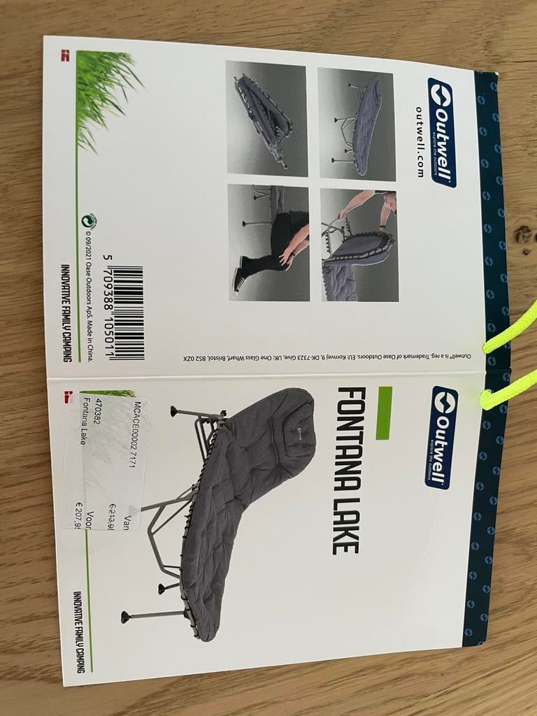 Padded bed, Caravans en Kamperen, Slaapmatten, Ophalen, Nieuw