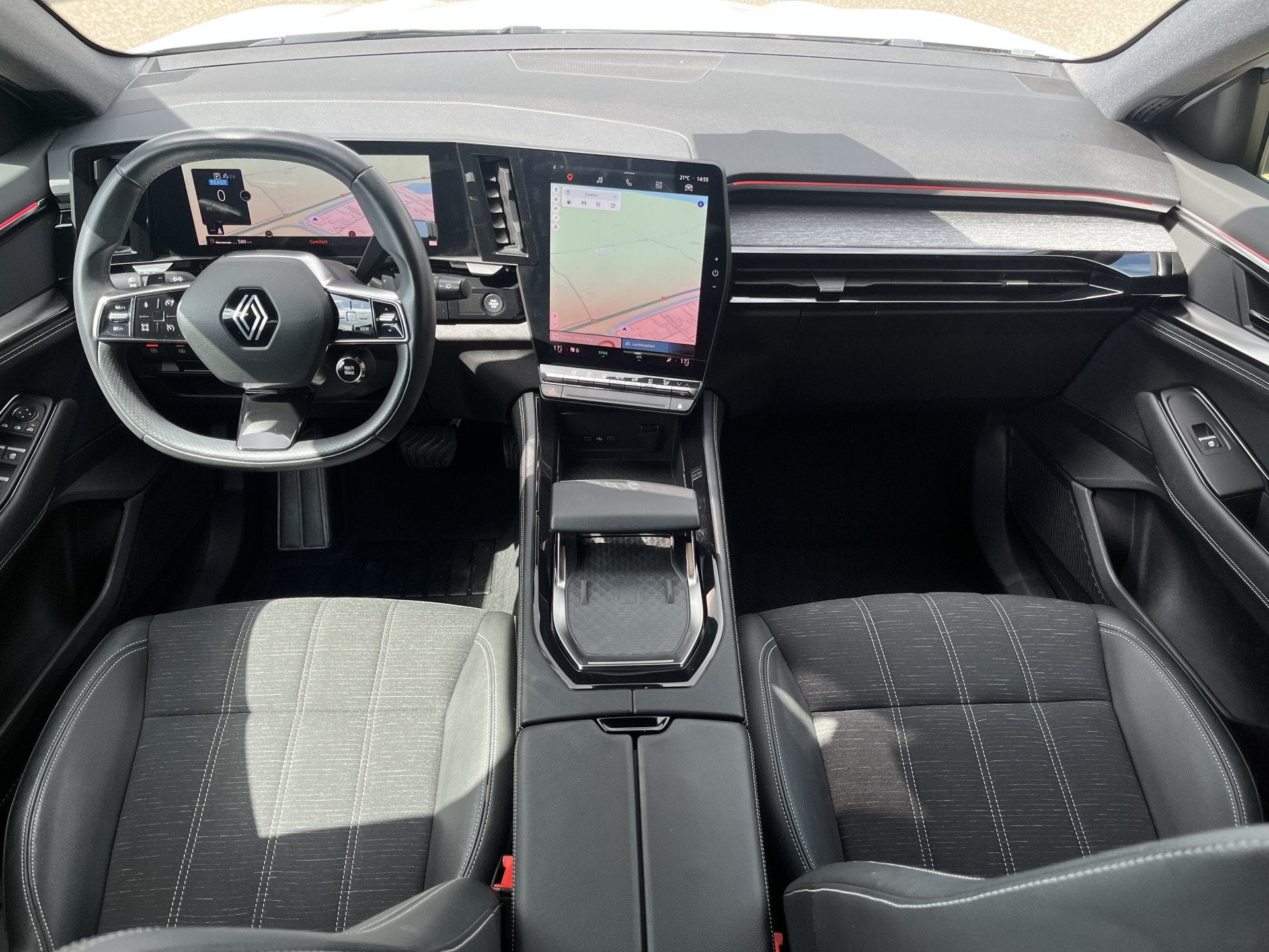 Renault Austral 1.2 E-Tech full hybrid 200PK Techno, Auto's, Renault, 12 maanden, Gebruikt, 1199 cc, Wit