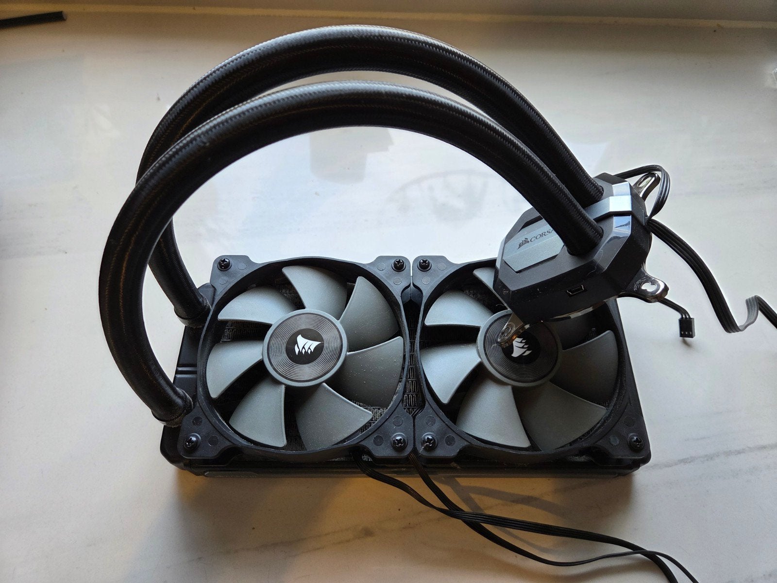 Corsair Hydro Series H100i RGB Platinum SE Waterkoeling, Computers en Software, Ophalen of Verzenden, Gebruikt, Waterkoeling