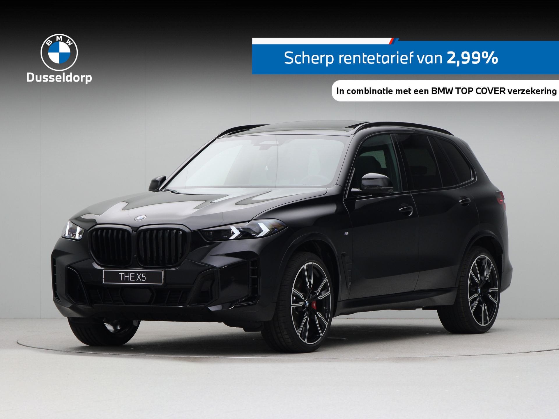 BMW X5 xDrive40i M Sport Pro 7p (bj 2026, automaat), Auto's, Automaat, 2210 kg, 7 stoelen, Zwart