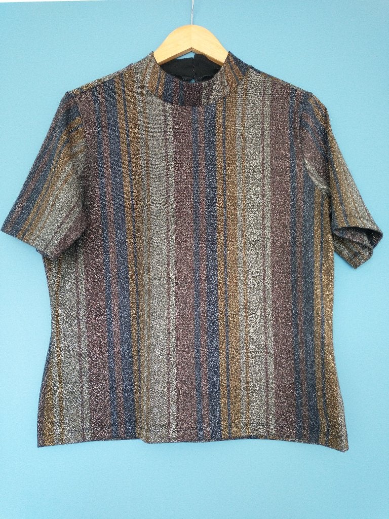 Top van glitterstof van Seven Sisters, Kleding | Dames, Seven Sisters, Maat 42/44 (L), Ophalen of Verzenden, Zo goed als nieuw