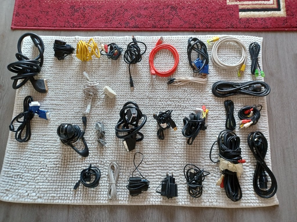 kabels stekkers tv computer telefoon, Ophalen of Verzenden, Zo goed als nieuw, Stekker