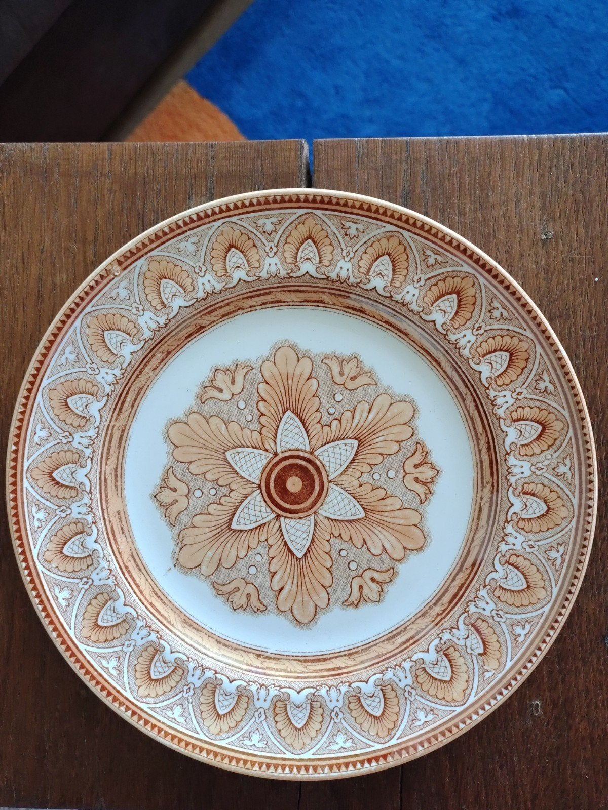 2 Petrus Regout 'Tancrede' ontbijtbordjes, 1880, Ophalen of Verzenden
