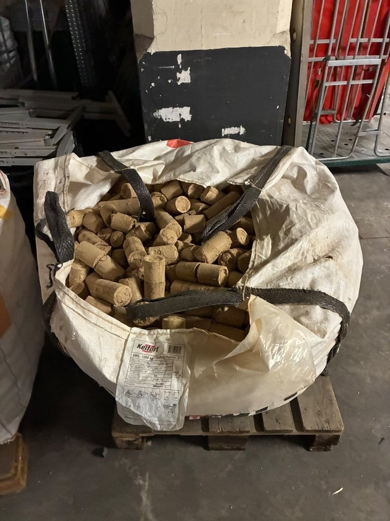 Hout Briketten, Tuin en Terras, Minder dan 3 m³, Ophalen