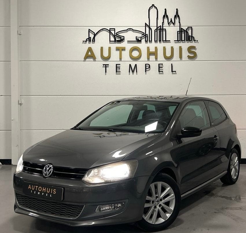 Volkswagen Polo 1.2-12V BlueMotion Comfortline Style Airco S, Auto's, Voorwielaandrijving, Euro 5, 1198 cc, Electronic Stability Program (ESP)