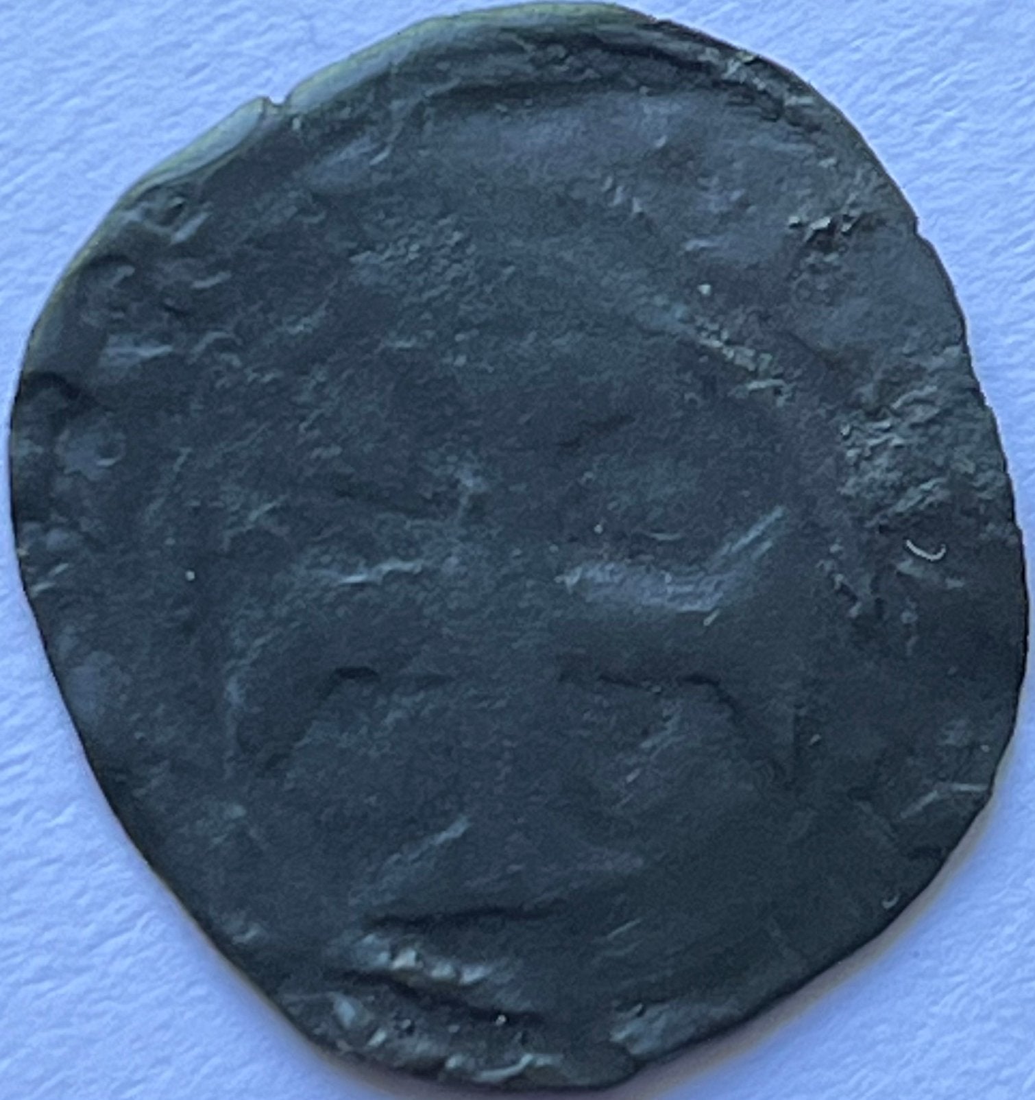Heerlijkheid Born schaarse dubbele mijt zonder jaartal, Ophalen of Verzenden, Vóór koninkrijk, Overige waardes
