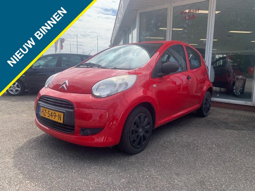 Citroën C1 1.0-12V 48000 km ! (bj 2009), Auto's, Stof, Gebruikt, 4 stoelen, C1