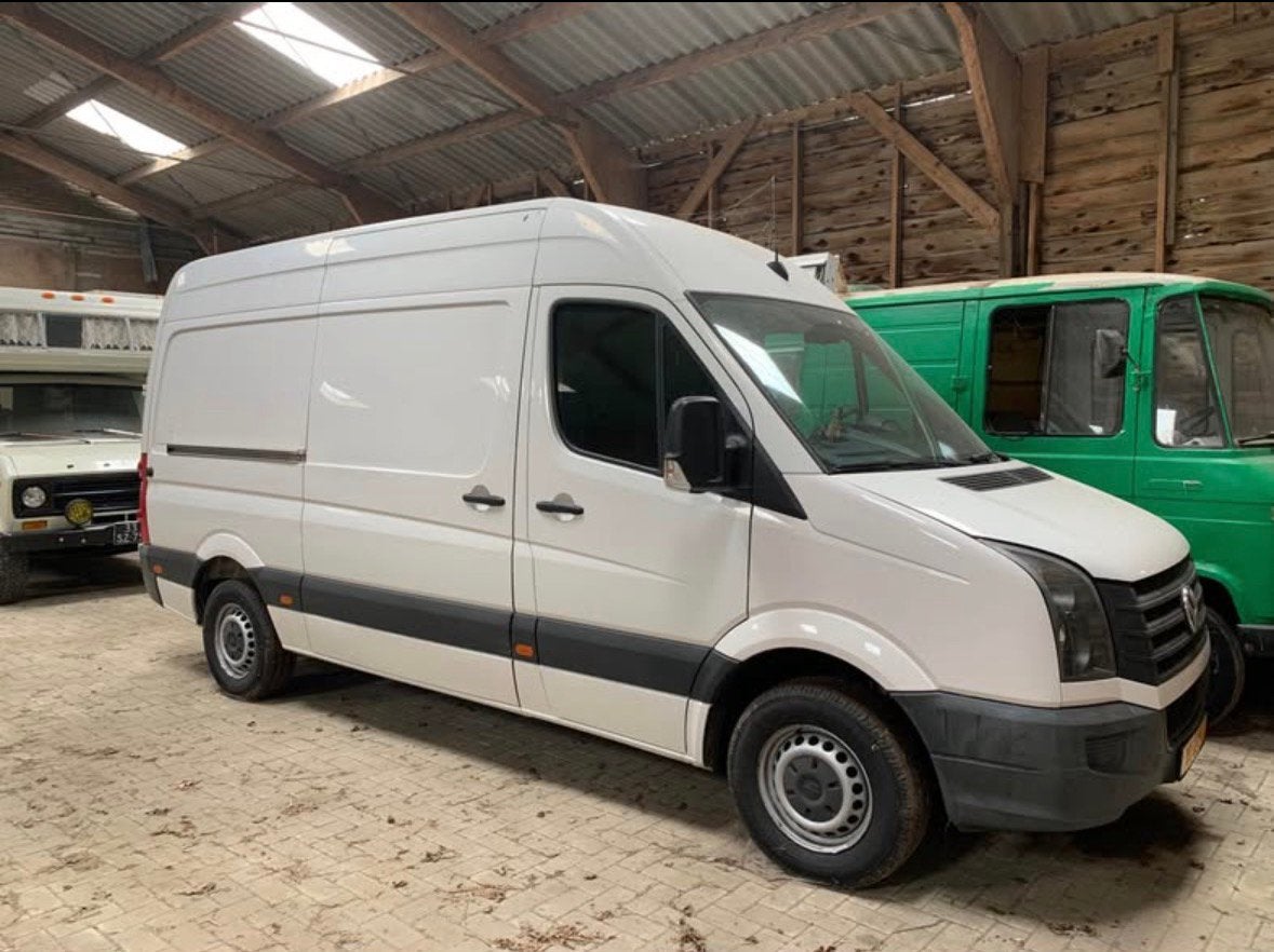 VW Crafter L2H2 136 PK – Ideale camperbasis, Voorwielaandrijving, Euro 5, Zwart, 4 cilinders