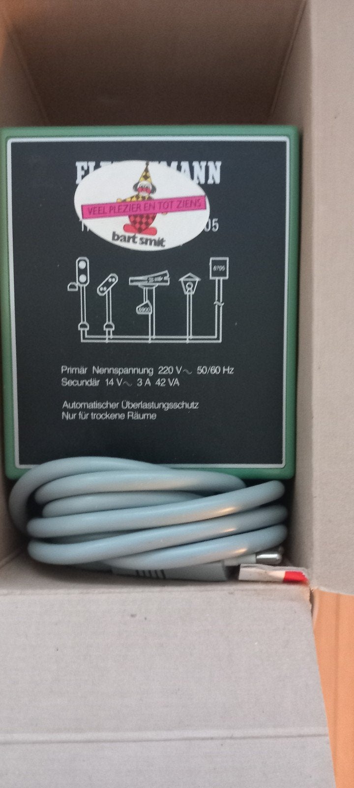 Te koop fleischmann  6705 trafo voor seinen en verlichting, Hobby en Vrije tijd, Modeltreinen | H0, Transformator of Voeding, Gelijkstroom