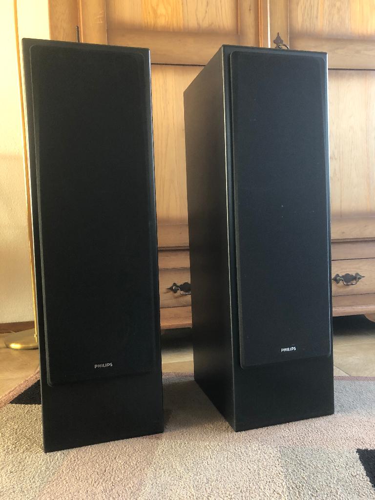 Te Koop: Philips FB840 boxen, Audio, Tv en Foto, Luidsprekers, Ophalen, Philips, Zo goed als nieuw, 120 watt of meer