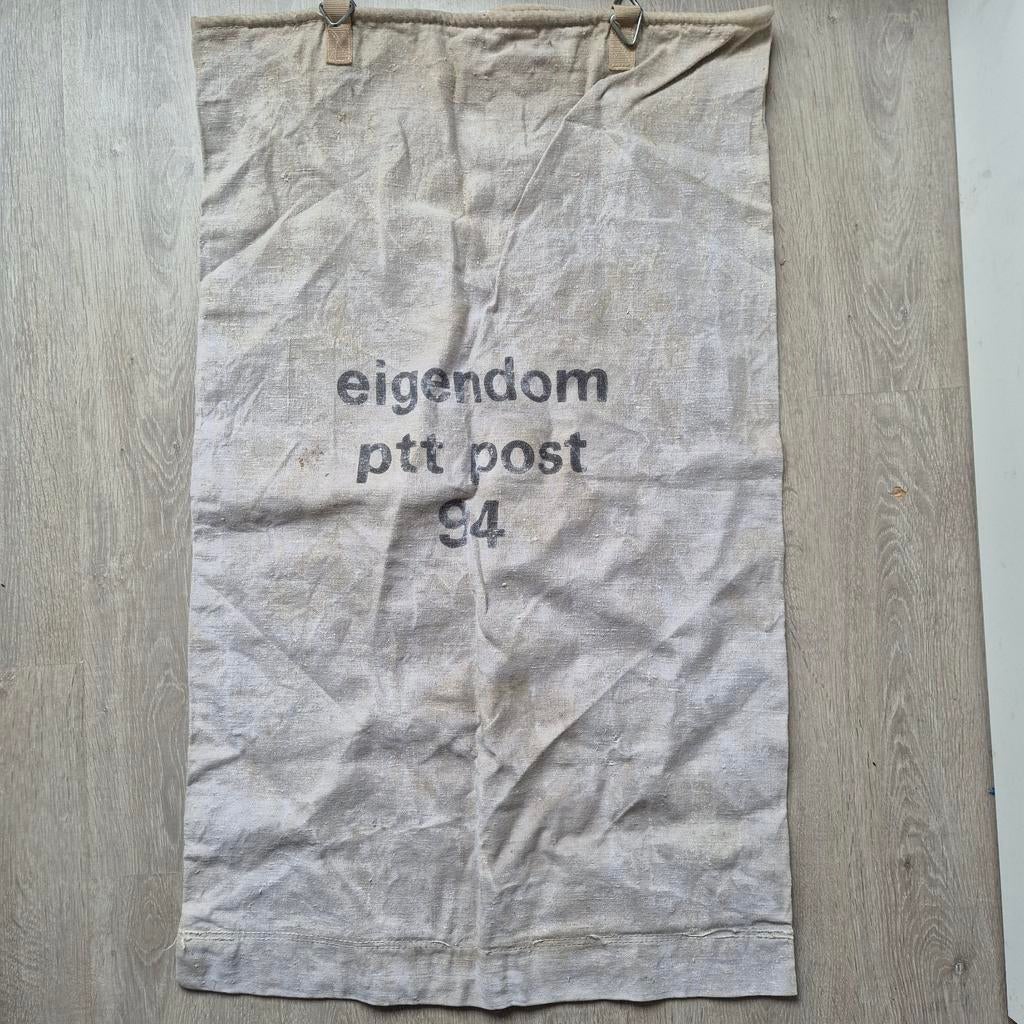 Vintage PTT Postzak - Jaartal '94 - Decoratief, Ophalen of Verzenden, Gebruikt, Gebruiksvoorwerp