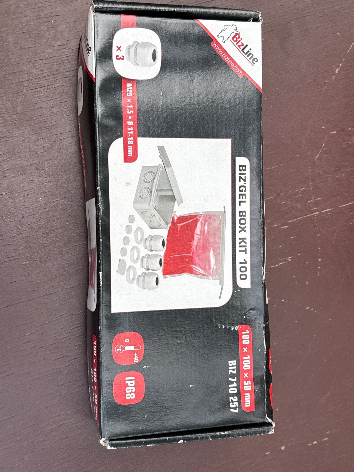 BizLine BIZ GEL BOX KIT 100 - IP68 waterdichte lasdoos, Ophalen of Verzenden, Zo goed als nieuw, Overige merken, Overige typen
