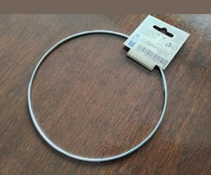 metalen ring macrame  haken 17 cm, Ophalen of Verzenden, Haken, Patroon of Boek