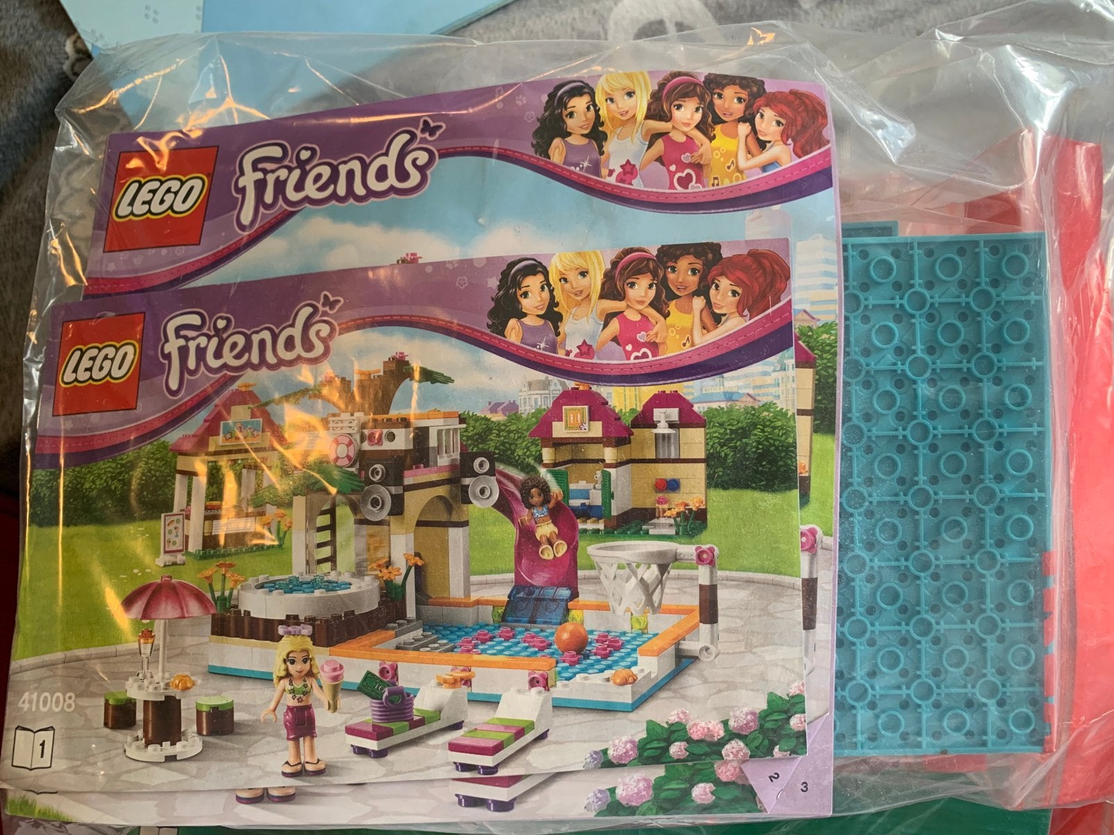 LEGO Friends set 41008 - Heartlake zwembad, Ophalen of Verzenden, Zo goed als nieuw