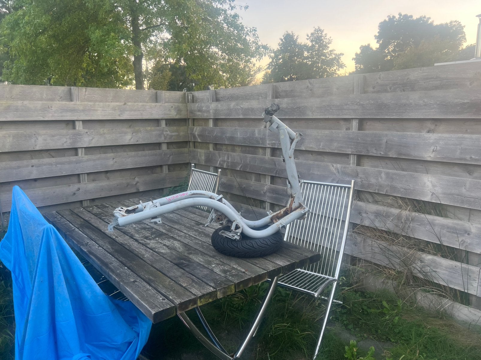 Peugeot ludix frame, Fietsen en Brommers, Ophalen, Zo goed als nieuw, Frame, Peugeot