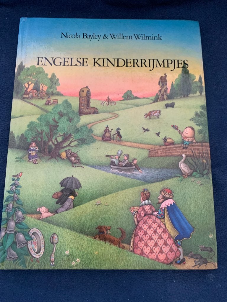 Engelse kinderrijmpjes Nicola Bayley & Willem Wilmink, Ophalen of Verzenden, Gelezen, Nicola Baylay, Fictie algemeen