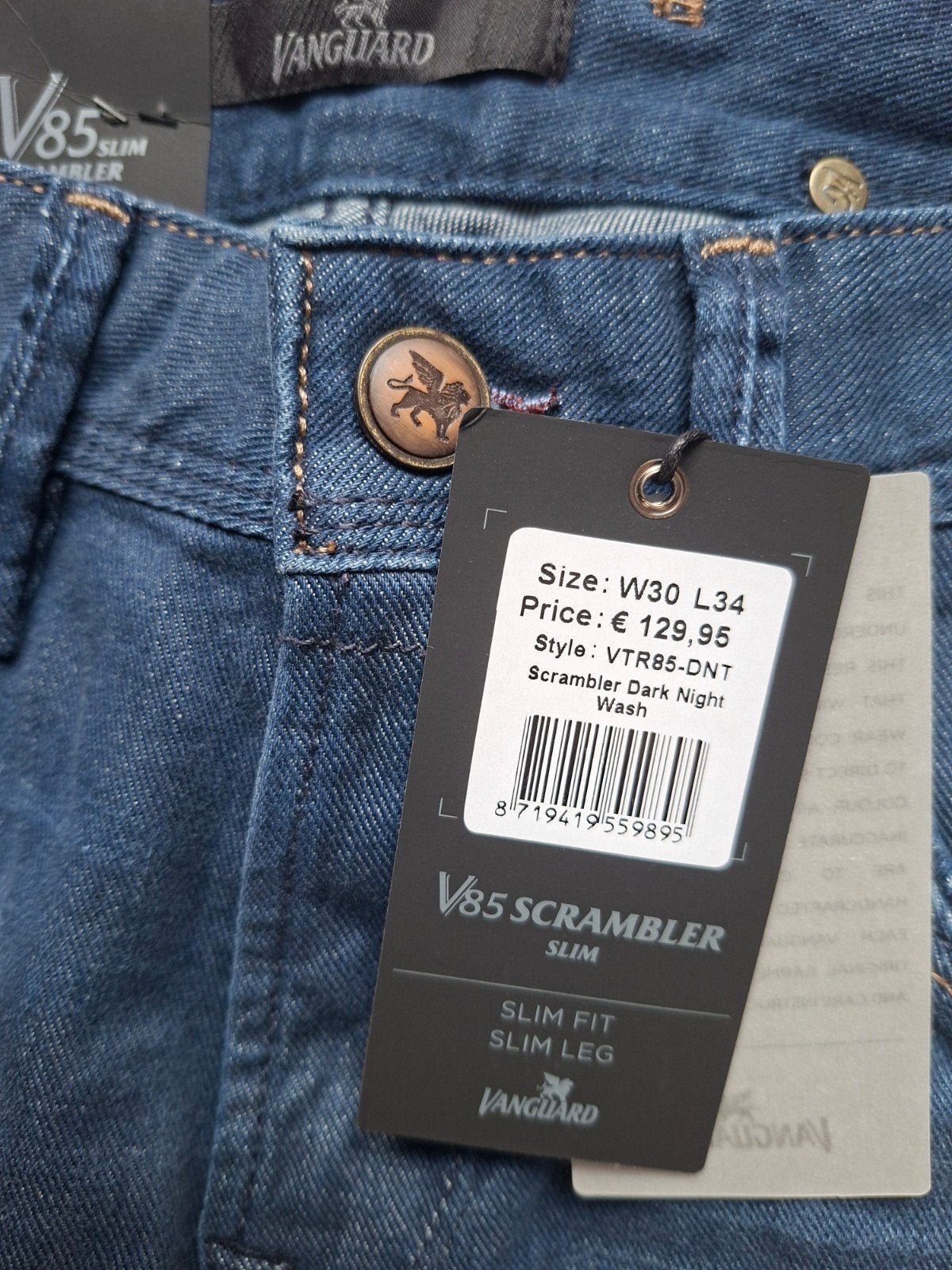 VANGUARD V85 slimfit jeans W30 L34 3 voor €149,95, Blauw, Nieuw, W32 (confectie 46) of kleiner, Ophalen of Verzenden