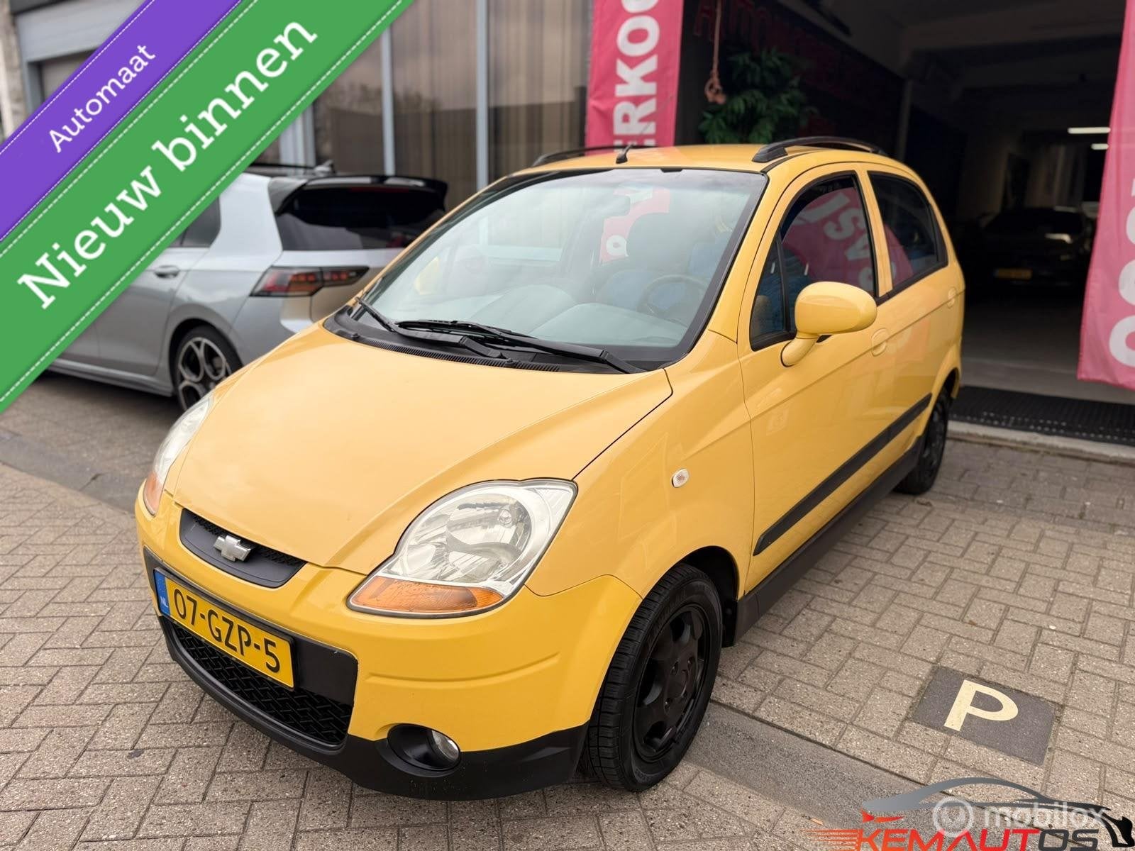 Chevrolet Matiz 0.8✅Style✅AUTOMAAT✅✅, Auto's, Gebruikt, Bedrijf, 3 cilinders, Elektrische ramen