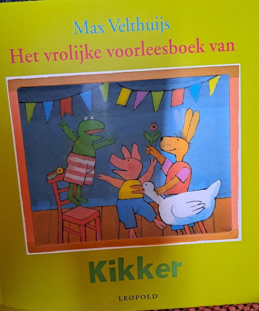 Het vrolijke voorleesboek van Kikker, Ophalen of Verzenden, Zo goed als nieuw, Max Velthuijs, Prentenboek