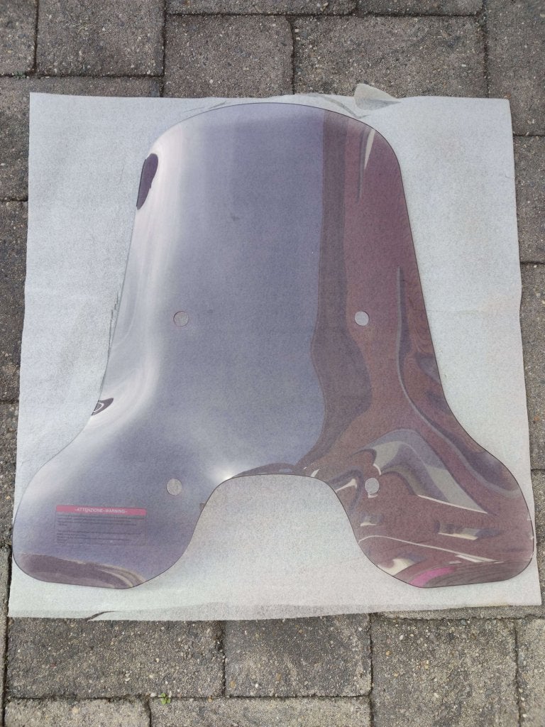 Windscherm Vespa Sprint smoke hoog (zonder montageset), Info@jynkx.com, Nieuw, Ophalen of Verzenden, Piazza 99