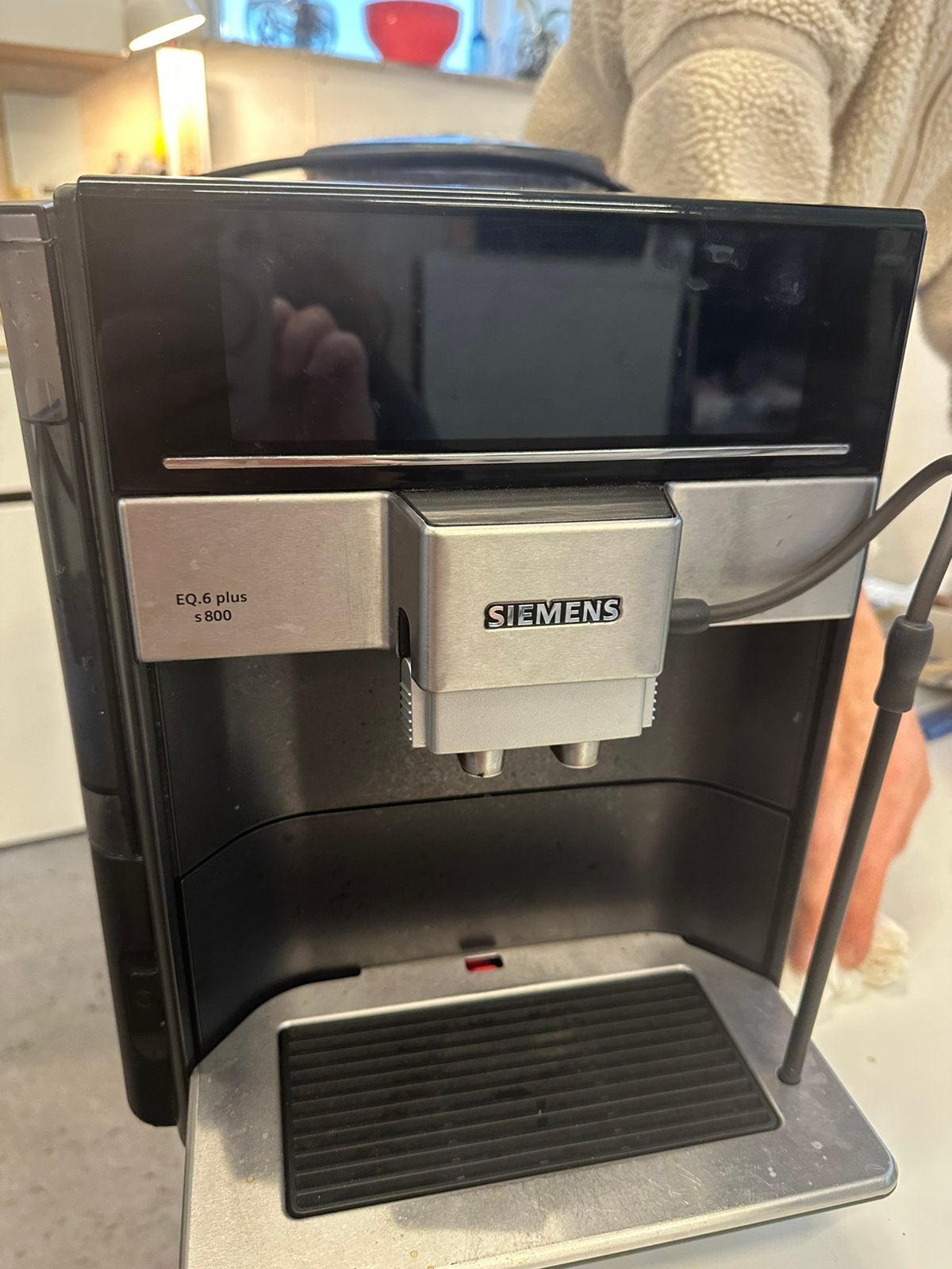 koffiemachine siemens eq 6 plus s 800, Ophalen, Zo goed als nieuw, Koffiemachine