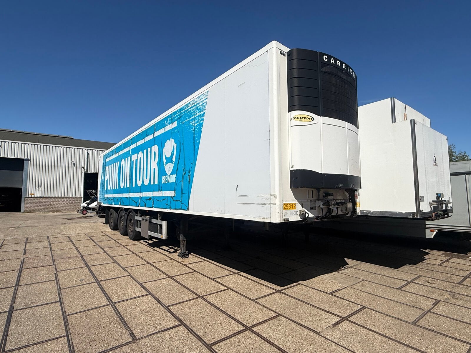 Chereau Heiwo refrigerated semi-trailer, Auto's, Overige brandstoffen, Wit, Bedrijf, Aanhangers en Opleggers