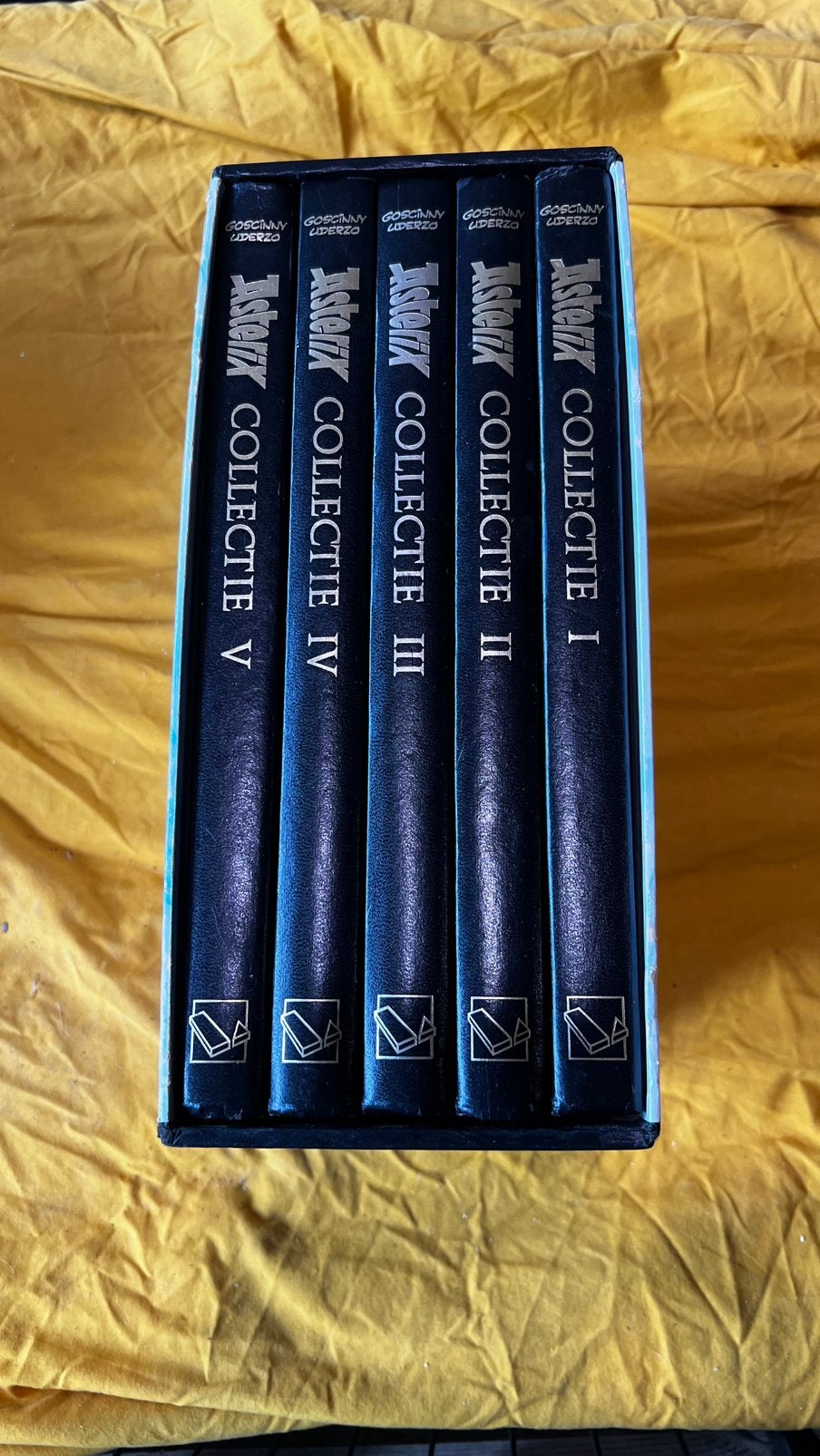Astrix colectie verzamelbox, Ophalen, Complete serie of reeks, Zo goed als nieuw, Uderzo & Goscinny
