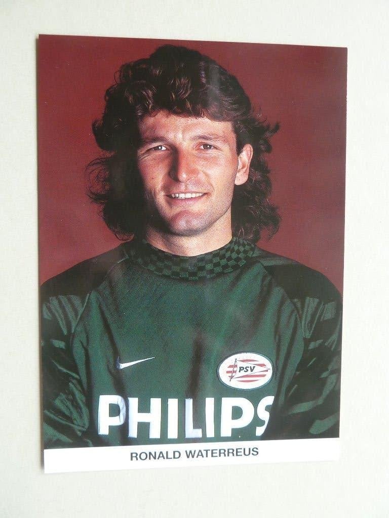 Spelerskaart. Ronald.Waterreus.  PSV.  1996/1997, Ophalen of Verzenden, Zo goed als nieuw, Buitenlandse clubs, Spelerskaart