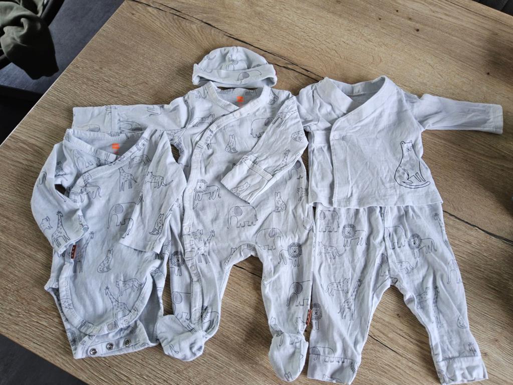 Setje babykleding maat 56, Kinderen en Baby's, Babykleding | Maat 56, Gebruikt, Jongetje of Meisje, Ophalen of Verzenden, Setje