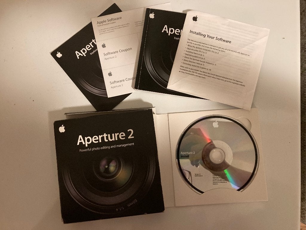 Apple Aperture 2 G5 iMac Software, Ophalen of Verzenden, Zo goed als nieuw, MacOS