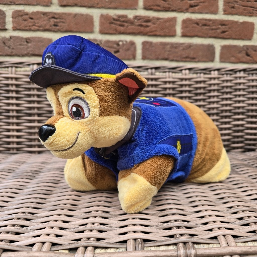 Nieuwstaat! Paw Patrol 2-in-1 knuffel & kussen - origineel, Overige merken, Zo goed als nieuw, Middelgroot (20 tot 80 cm), Meerkleurig