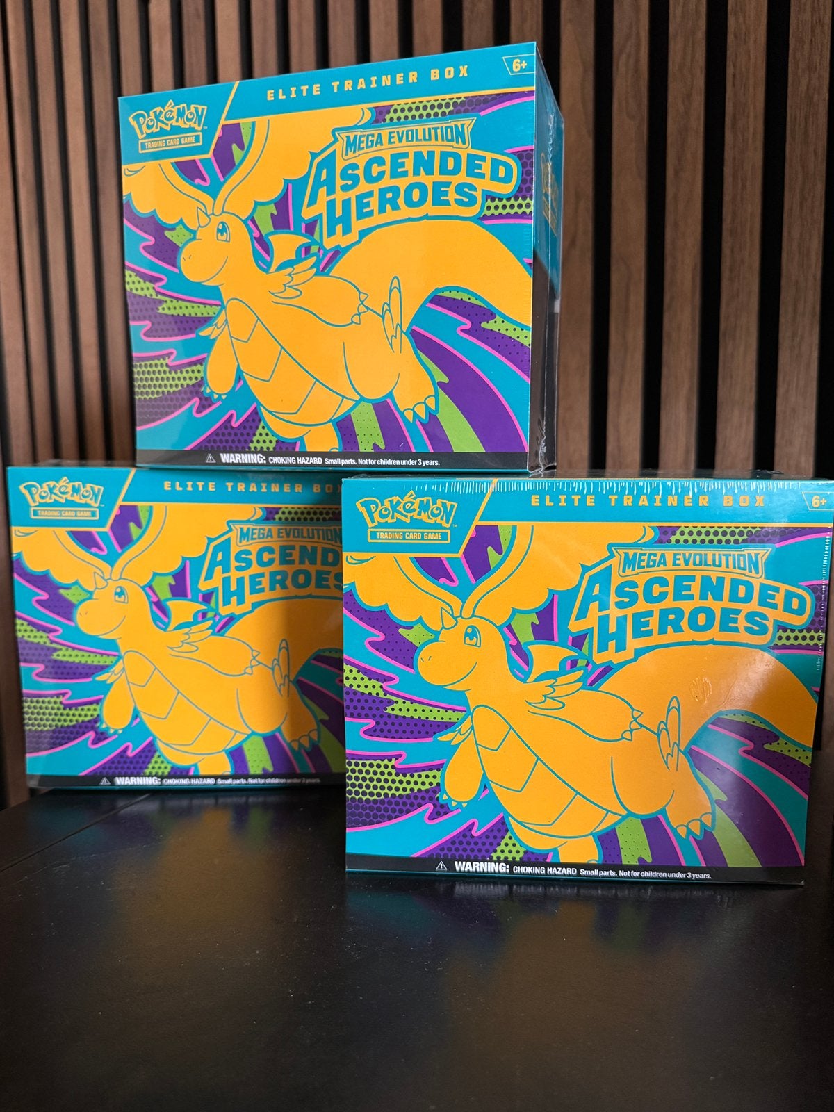 3x Ascended Heroes ETB, Verzamelen, Speelgoed, Ophalen of Verzenden, Zo goed als nieuw