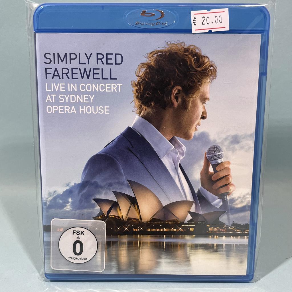 Simply Red: Farewell - Live In Concert Sidney - Blu-Ray, Muziek en Concerten, Verzenden, Sony, Zo goed als nieuw